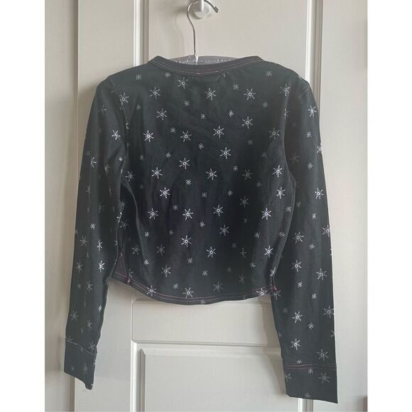 Free People Intimately Quilted Love Pajama Top - Picture 3 of 5